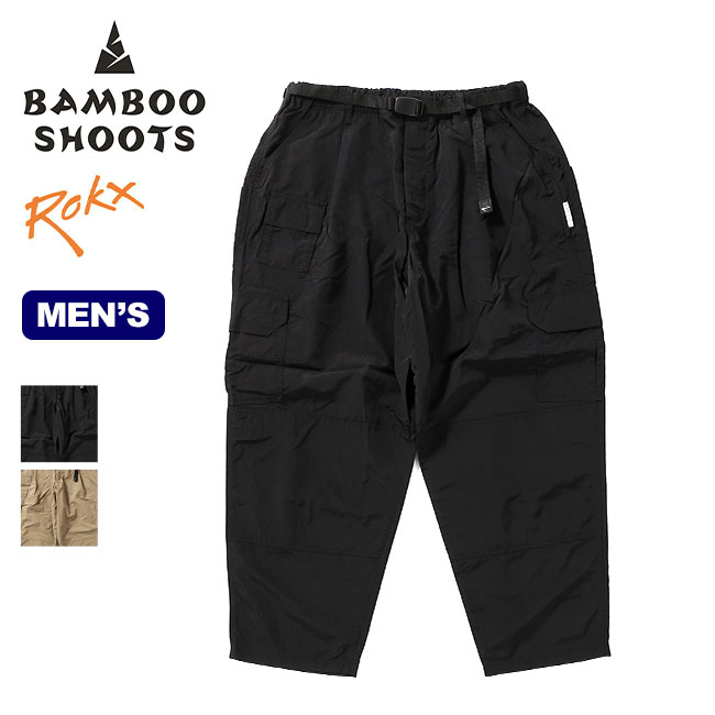 バンブーシュート マウンテンカーゴクライミングパンツ BAMBOO SHOOTS MOUNTAIN CARGO CLIMBING PANTS メンズ RXMS231101B ボトムス ズボン 長ズボン アウトドア フェス キャンプ ロングパンツ LOKX