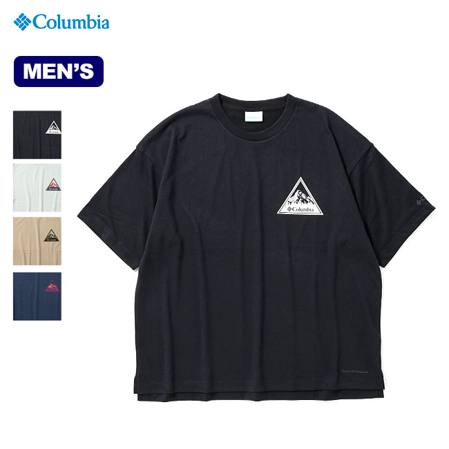 【SALE】コロンビア コールドベイダッシュショートスリーブTシャツ Columbia Cold Bay Dash Short Sleeve Tee メンズ PM0920 トップス カットソー プルオーバー Tシャツ 半袖 アウトドア キャンプ フェス 【正規品】