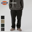 ディッキーズ ディッキーズ×ドベルグ T/Cベンチレーションパンツ Dickies×DVERG メンズ ボトムス 長ズボン ワークパンツ チノパンツ ウェア オリジナル マグネットベルト ブラック ベージュ グレー グリーン おしゃれ 大人 シンプル カジュアル ストリート キャンプ アウトドア 正規品