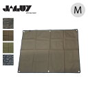 ヤガイ 防水グランドシート M JAGUY WATERPROOF GROUND SHEET JAG-1904 ハトメ マット シート 撥水加工 レジャーシート おしゃれ キャンプ アウトドア