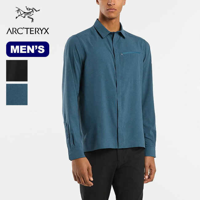 アークテリクス スカイラインLSシャツメランジ メンズ ARC'TERYX SKYLINE SHIRT LS MELANGE シャツ 長袖シャツ 襟シャツ ロングスリーブ トップス 街着 おしゃれ キャンプ アウトドア 【正規品】