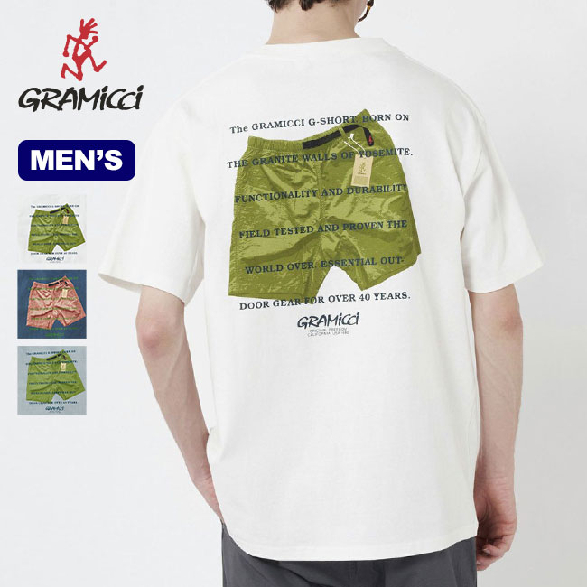 【SALE 30%OFF】グラミチ GショーツTEE GRAMICCI G-SHORT TEE メンズ G3SU-T047 トップス カットソー プルオーバー Tシャツ 半袖 アウトドア キャンプ フェス