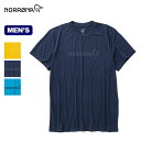 ノローナ ノローナテックTシャツ Norrona Norrona tech T-Shirt メンズ 5224-21 Tシャツ 半袖 ロゴT ショートスリーブ トップス 速乾 UVカット UPF30+ 登山 ハイキング キャンプ アウトドア フェス 【正規品】