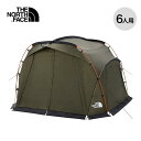 楽天OutdoorStyle サンデーマウンテン【SALE 10％OFF】ノースフェイス エバベース6 THE NORTH FACE Evabase 6 NV22320 テント 6人用 キャンプ アウトドア 【正規品】