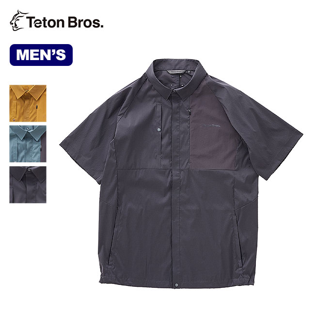 楽天OutdoorStyle サンデーマウンテン【一部SALE】ティートンブロス ウインドリバーシャツ メンズ Teton Bros. Wind River Shirt メンズ レディース ユニセックス TB231-330 トップス シャツ カラーシャツ カジュアルシャツ アウトドア フェス キャンプ 【正規品】