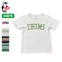 チャムス チャムスカレッジTシャツ CHUMS Kid's CHUMS College T-Shirt キッズ CH21-1264 子供服 トップス カットソー プルオーバー Tシャツ 半袖 アウトドア キャンプ フェス