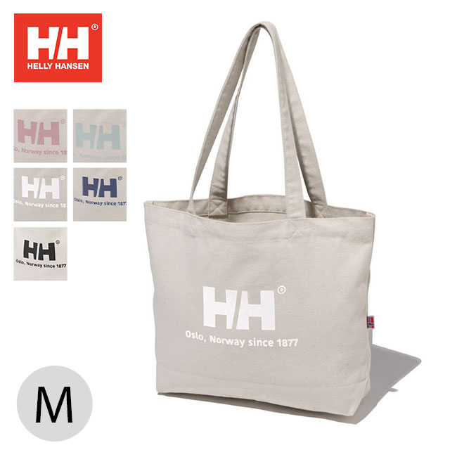 楽天OutdoorStyle サンデーマウンテンヘリーハンセン オーガニックコットンロゴトートM HELLY HANSEN Organic Cotton Logo Tote M HY92321 トート トートバッグ 肩掛け バッグ 鞄 シンプル コットン トラベル 旅行 キャンプ アウトドア 【正規品】