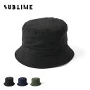 【ラスト1点】サブライム ジョイントR/バケットハット Sublime JOINT R/BUCKET HAT SB231-0408 帽子 サイズ調節可能 カジュ...