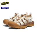 キーン×スモーキーベア ニューポート レトロ メンズ KEEN×SMOKEY BEAR NEWPORT RETRO 1027453 サンダル シューズ コンフォートサンダル 靴 スポーツサンダル 水陸両用 男性用 キャンプ アウトドア H2 【正規品】