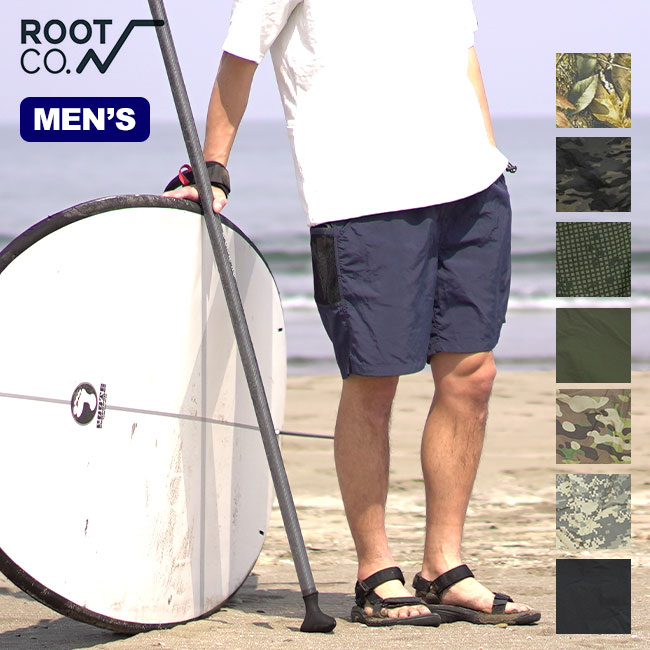 【SALE 20%OFF】ルートコー プレイアンフィビアウォーターサイドショーツ ROOT CO. PLAY AMPHIBIA Waterside Shorts メンズ ボトムス ズボン 半ズボン 短パン アウトドア フェス キャンプ ショ…