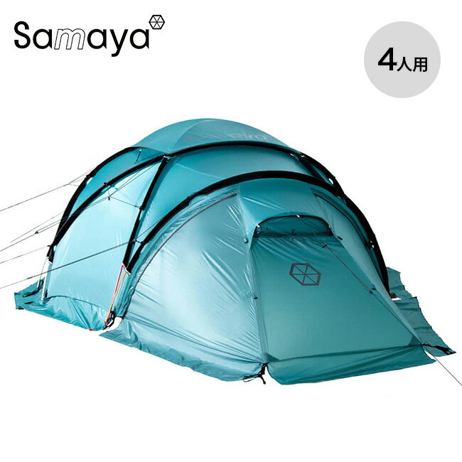 サマヤ ベースキャンプ+フットプリント SAMAYA BASECAMP +Footprint テント 山岳テント シェルター 4シーズン 4人用 登山 冬山 雪山 極地探検 雪中キャンプ キャンプ アウトドア 【正規品】