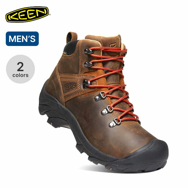 キーン ピレニーズ KEEN PYRENEES メンズ 靴 トレッキングシューズ ブーツ ミッドカット 登山靴 防水 ..