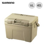 シマノ ヴァシランドVL 40L[NX-440WS ベージュ01] SHIMANO VACILAND NX-440WS 保冷 クーラーボックス アイスボックス 発泡ポリスチレン 日本製 釣り BBQ キャンプ アウトドア 【正規品】