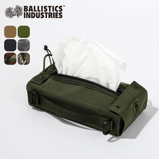 バリスティクス ニューティッシュケース Ballistics NEW TISSUE CASE BAA-1814 ティッシュカバー ケース 吊り下げ 肩掛け 収納 キャンプ アウトドアリビング 【正規品】