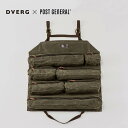 【GWまとめ買いクーポン】ドベルグ×ポストジェネラル ツールロール DVERG×POSTGENERAL ツールケース 小物入れ ポーチ 収納ケース 帆布 ワック...