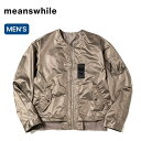 【SALE 60%OFF】ミーンズワイル ドレスサテンリバーシブル4ウェイジャケット meanswhile Dress Satin Reversible 4Wa...