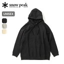 スノーピーク リサイクルコットンプルオーバーフーディ snow peak apparel RecycledCotton Pullover Hoodie メンズ レディース ユニセックス SW-22SU402R アウター 羽織り トップス ジャケット フード フーディ アパレル キャンプ アウトドア 