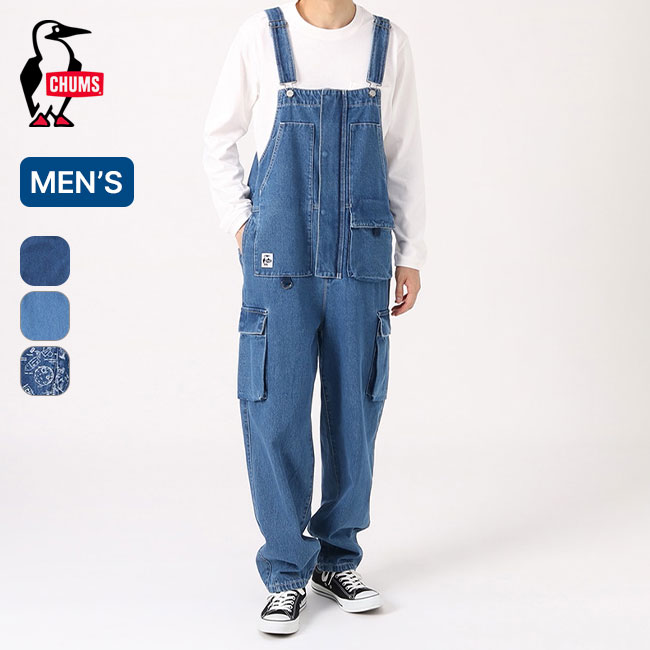 【SALE 30%OFF】【特典あり】チャムス ビーバーユーティリティポケットオーバーオール メンズ CHUMS Beaver Utility Pocket Overall メンズ CH03-1303 オーバーオール カバーオール サロペット アウトドア フェス キャンプ