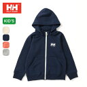 【SALE 30%OFF】ヘリーハンセン ロゴフルジップスウェットフーディー【キッズ】 HELLY HANSEN Logo Full-zip Sweat Hoodie キッズ HJ32362 トップス カットソー パーカー ジャケット フーディ アウトドア フェス キャンプ 【正規品】