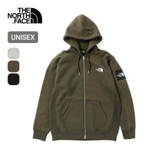 【SALE】ノースフェイス スクエアロゴフルジップ ユニセックス THE NORTH FACE Square Logo Full Zip メンズ レディース NT62349 スウェット スエット トレーナー アウター 羽織り トップス ジャケット フード フーディ おしゃれ キャンプ アウトドア 【正規品】