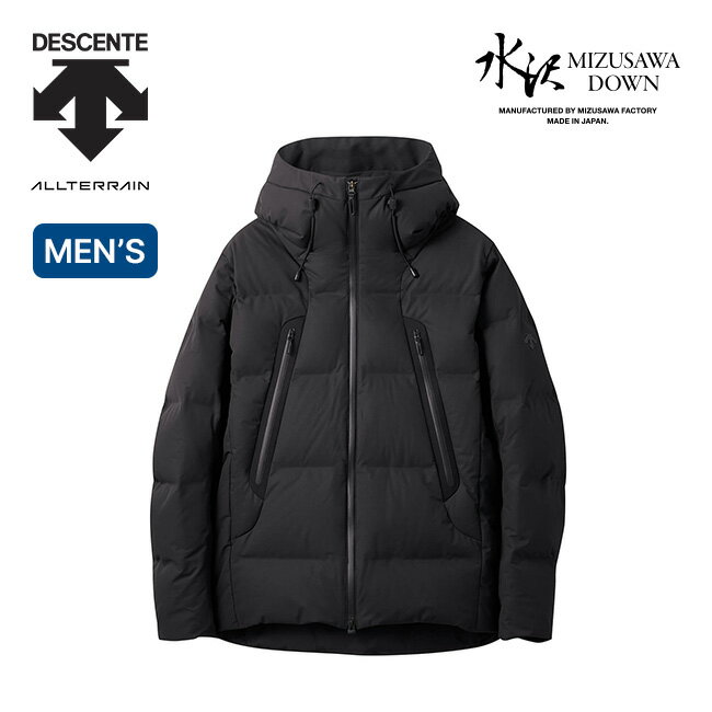 デサントオルテライン 水沢ダウンジャケット マウンテニア DESCENTE ALLTERRAIN MIZUSAWA DOWN JACKET MOUNTAINEER メンズ DAMWGK30U ミズサワ みずさわ フードジャケット アウター 防寒 防水 撥水 日本製 おしゃれ キャンプ アウトドア 【正規品】