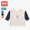 ヘリーハンセン L/Sヘリーベア2ウェイボートネックTee【ベビー】HELLY HANSEN 赤ちゃん HB32393 男の子 女の子 ロンT 長袖 Tシャツ 前後ろOK 出産祝い プレゼント【正規品】