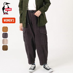 【SALE 30%OFF】チャムス コーデュロイバルーンカーゴパンツ CHUMS Corduroy Balloon Cargo Pants レディース CH13-1306 ボトムス ズボン 長ズボン アウトドア フェス キャンプ ロングパンツ