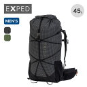 エクスペド ライトニング 45L メンズ EXPED Lightning 45 Men's 396403 リュック ザック バックパック ロールトップ ピッケル トレッキングポール 撥水 登山 トラベル 旅行 キャンプ アウトドア 