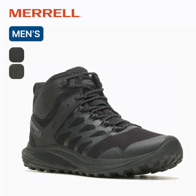 メレル ノヴァ3タクティカルミッドウォータープルーフ メンズ MERRELL NOVA 3 TACTICAL MID WATERPROOF 靴 シューズ スニーカー トレラン トレイル トレイルランニングシューズ フェス キャンプ アウトドア 【正規品】