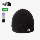 【SALE】ノースフェイス スモールロゴビーニー【キッズ】 THE NORTH FACE Small Logo Beanie Kids' 子供 ジュニア NNJ42300 ビーニー ニット帽 ニットキャップ 帽子 おしゃれ キャンプ アウトドア 【正規品】