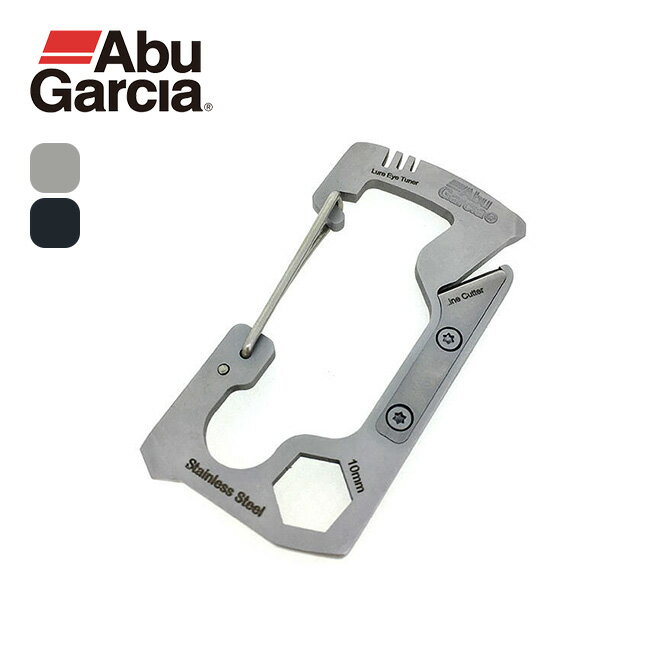 アブガルシア マルチツールカラビナ Abu Garcia MULTI TOOL CARABINER キーホルダー カラビナ 鍵 カギ キャンプ アウトドア フェス 【正規品】