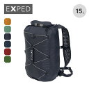 エクスペド クラウドバースト 15L EXPED Cloudburst 15 396419 リュック バックパック ザック ロールトップ 軽量 防水 15L トラベル 旅行 アウトドア キャンプ フェス 