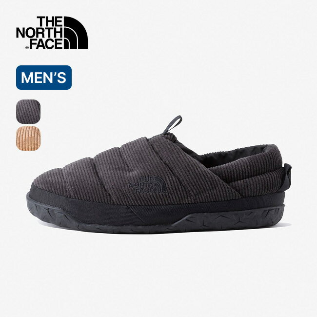 ノースフェイス ヌプシミュールコーデュロイ メンズ THE NORTH FACE Nuptse Mule Corduroy NF02375 靴 くつ スリッパ スリッポン シューズ スニーカー おしゃれ フットウェア カジュアル キャンプ アウトドア 【正規品】