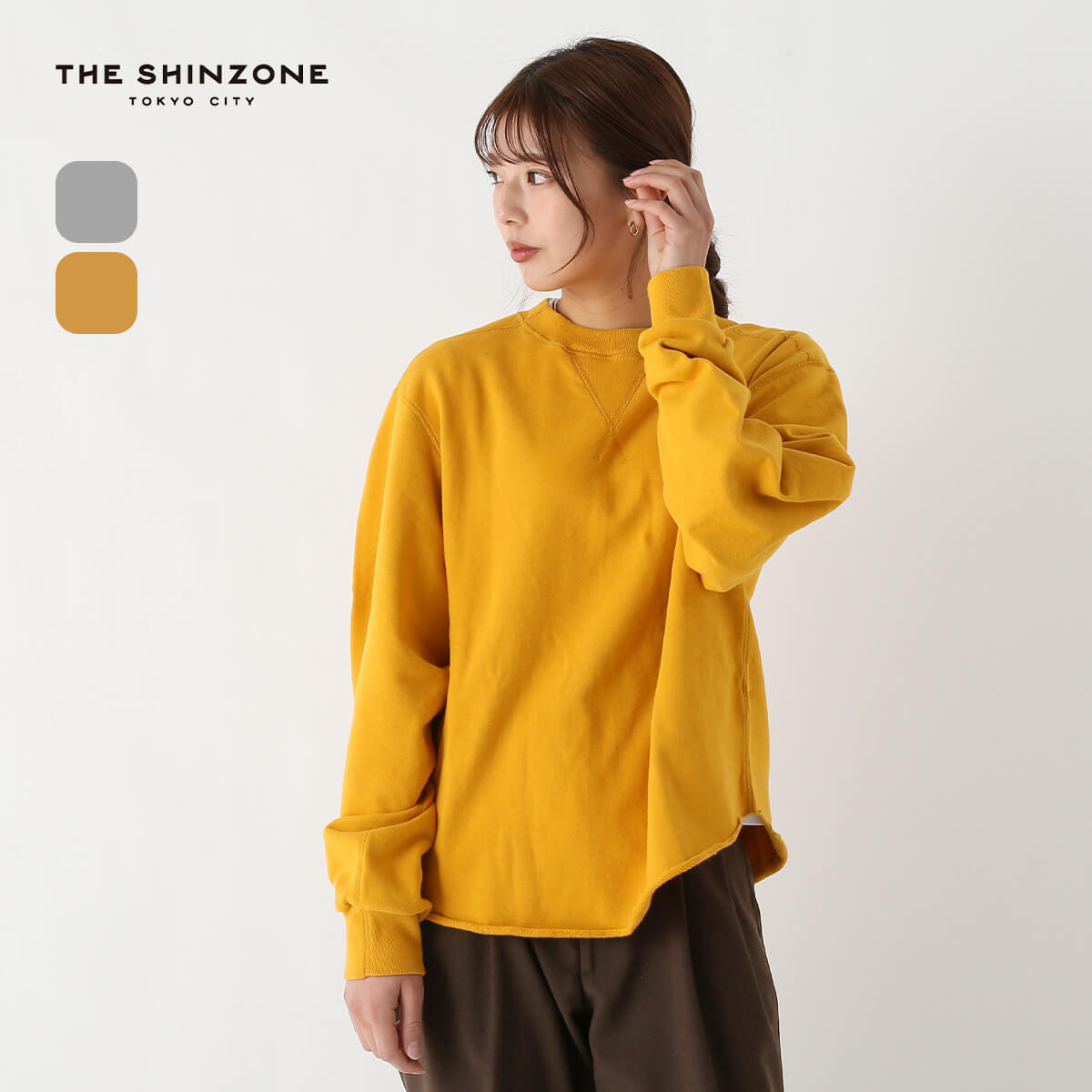  󥾡 Wåȥץ륪С THE SHINZONE W GAZETTE PULLOVER ǥ 21SMSCU12 ȥ...