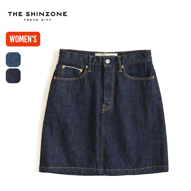 楽天OutdoorStyle サンデーマウンテンザ シンゾーン デニムミニスカート THE SHINZONE DENIM MINI SKIRT レディース ウィメンズ 23AMSSK01 ボトムス ミニ丈