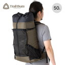 トレイルバム ステディ TRAIL BUM Steady TB080032 ザック リュック バックパック 40L 50L ロールトップ ウルトラライト UL 軽量 登山 ロングトレイル ハイキング キャンプ アウトドア フェス 【正規品】