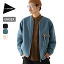 アンドワンダー ウールフリースカーディガン and wander wool fleece cardigan メンズ レディース ユニセックス 5743281053 トップス 羽織り 長袖 アウトドア アウター キャンプ 