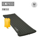 【GWまとめ買いクーポン】【SALE 20%OFF】エクスペド デュラ6R M EXPED Dura 6R 395601 スリーピングマット エアマットレス 寝...