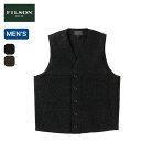 フィルソン マッキノーウールベスト FILSON MACKINAW WOOL VEST メンズ 8047-45-70000 アウター 羽織り トップス ジャケット レイヤード 重ね着 防寒 おしゃれ キャンプ アウトドア 【正規品】