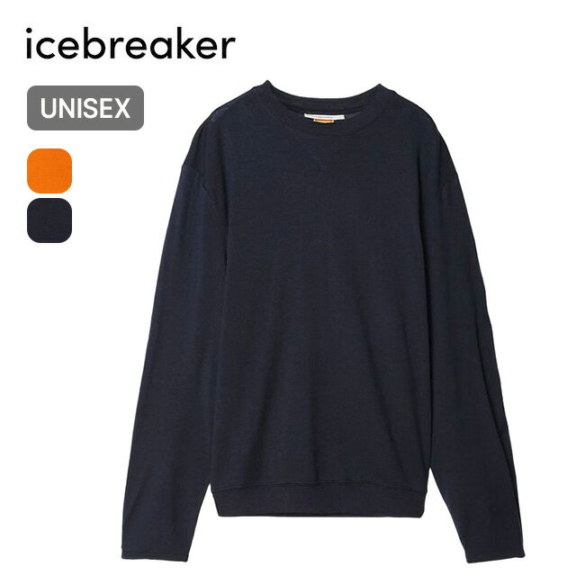 アイスブレーカー メリノ200LSプルオーバー ユニセックス Icebreaker U MERINO 200 LS PULLOVER メンズ レディース IT62372 長袖 ロングスリーブ Tシャツ トップス アウトドア キャンプ