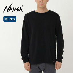 ナンガ アウトドア インナー メンズ ナンガ メリノウールベースレイヤーL/Sトップ NANGA MERINO WOOL BASE LAYER L/S TOP メンズ アンダーシャツ 下着 保温 防寒 ベースレイヤー ロングスリーブ 長袖 キャンプ アウトドア