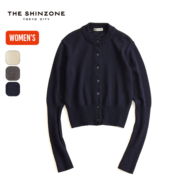 ザ シンゾーン ロングリブカーディガン THE SHINZONE LONG RIB CARDIGAN レディース ウィメンズ 23AMSNI05 トップス 長袖 羽織もの 【正規品】