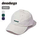 デヴァドゥルガ ロゴキャップ devadurga LOGO CAP メンズ レディース ユニセックス dg-1495 帽子 日よけ 日除け カジュアル アウトドア キャンプ 