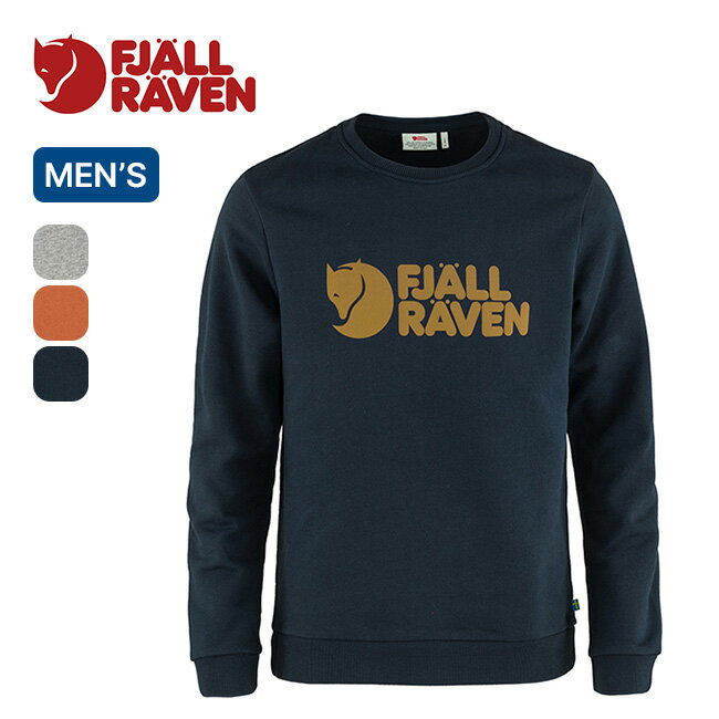 フェールラーベン フェールラーベン フェールラーベンロゴセーター メンズ FJALL RAVEN 84142 ロゴスウェット スウェット スエット オーガニックコットン トレーナー キャンプ アウトドア 【正規品】