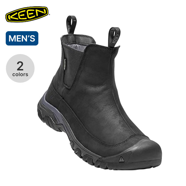 キーン サイドゴアブーツ メンズ 【一部SALE】キーン アンカレッジブーツ3 WP メンズ KEEN ANCHORAGE BOOT 3 WATERPROOF 靴 ブーツ ウィンターブーツ ショートブーツ サイドゴア キャンプ アウトドア フェス 【正規品】