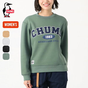 チャムス マイトンチャムスカレッジクルートップスウェット【ウィメンズ】 CHUMS Myton CHUMS College Crew Top Sweat レディース CH10-1395 トップス プルオーバー カットソー スウェット キャンプ アウトドア 【正規品】