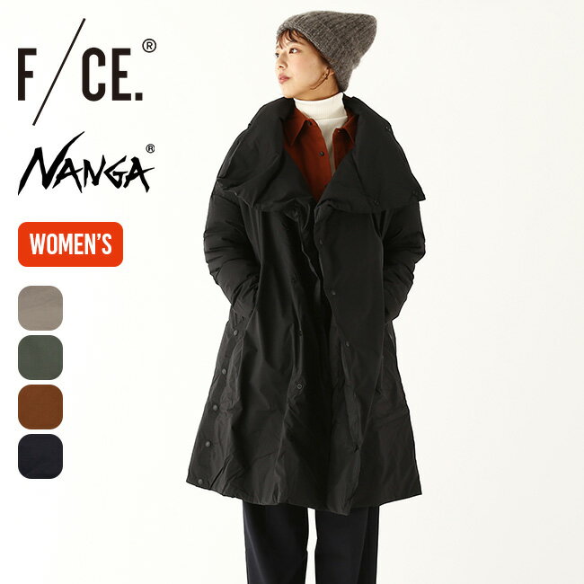 エフシーイー ナンガ FTスタンドダウンコート F／CE.×NANGA FT STAND DOWN COAT FCE レディース ウィメンズ FNA09232W0003 アウター 羽織り トップス ジャケット ロングコート ロングジャケット おしゃれ キャンプ アウトドア 【正規品】