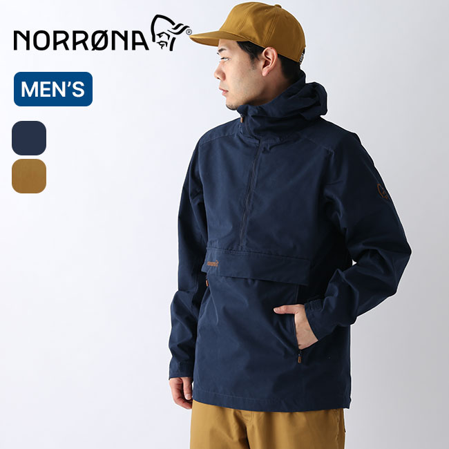 ノローナ スヴァルバール コットンアノラック メンズ Norrona svalbard cotton Anorak 2463-19 トップス アウター ジャケット シェルジャケット キャンプ アウトドア 