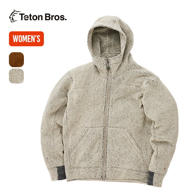 ティートンブロス ウールエアーフーディ【ウィメンズ】 Teton Bros. Wool Air Hoody Women 039 s レディース パーカー ポケット 羽織 上着 指穴 サムホール サムアンカー キャンプ アウトドア 【正規品】