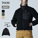【SALE Max20%OFF】タイオン ダウンボアリバーシブルジャケット ユニセックス TAION メンズ ウィメンズ レディース TAION-R102MB ...